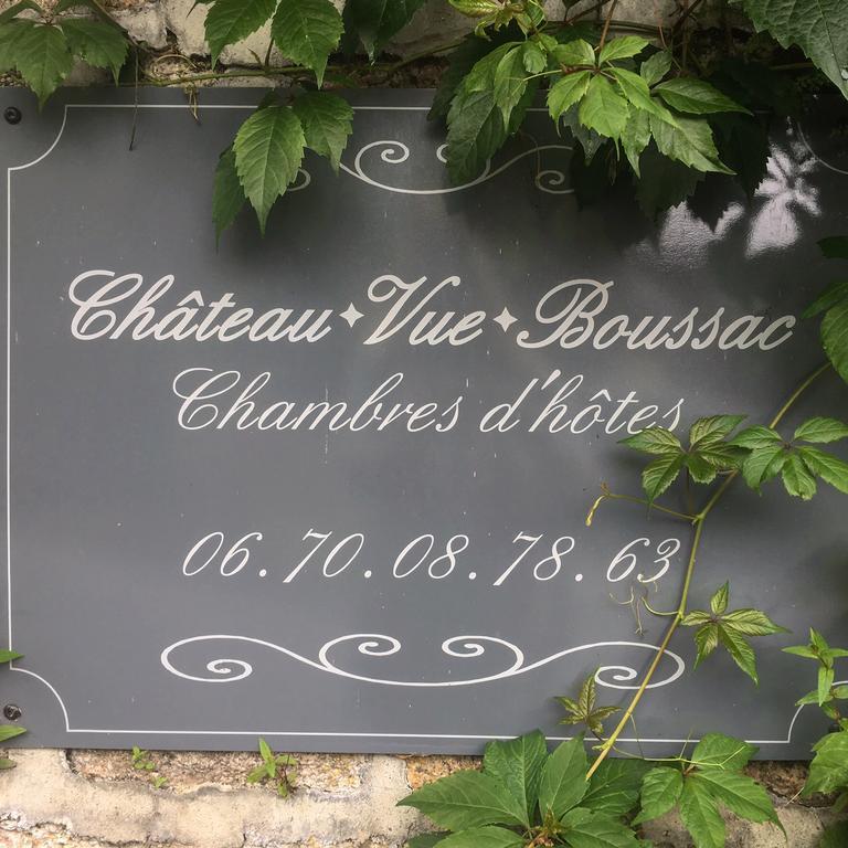 Chateau Vue Boussac Chambres D'Hotes Esterno foto